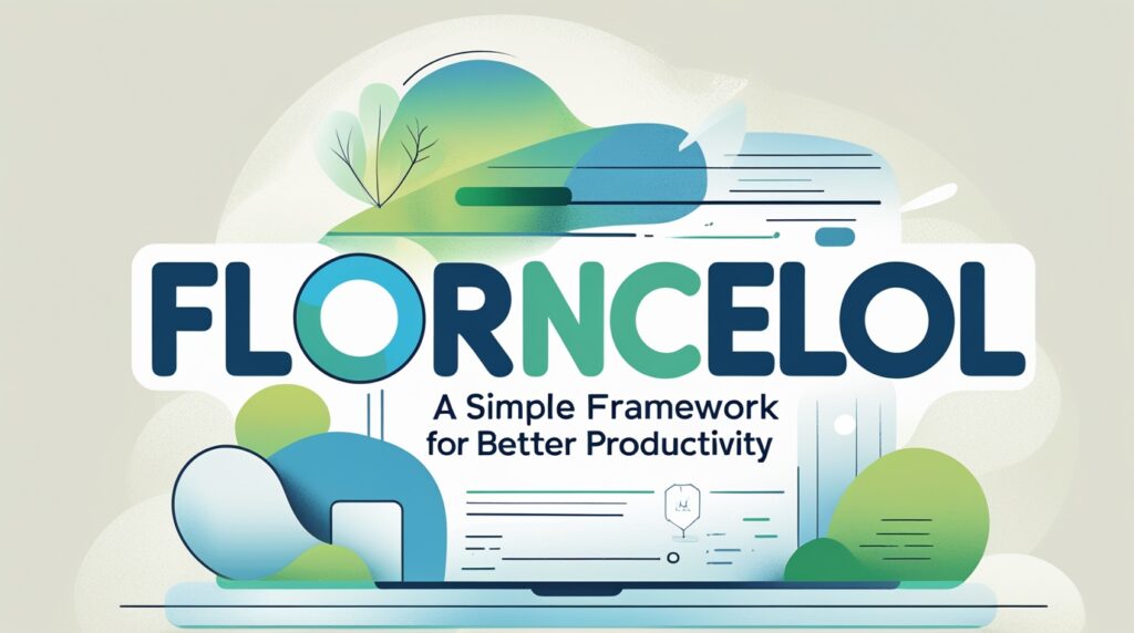 Florncelol: A Simple Framework for Better Productivity