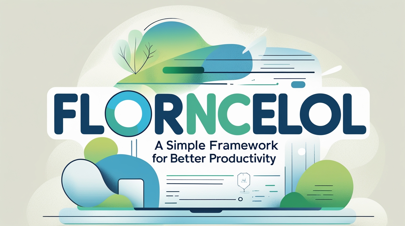 Florncelol: A Simple Framework for Better Productivity